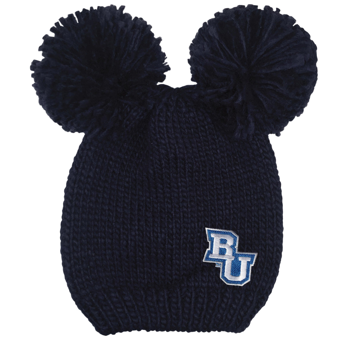 Bethel University, scarf hats pom-poms Crocheting hats for local women main image 4