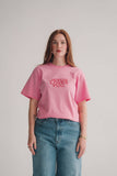 Jesus Love You Pink Clay Logo Tee