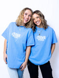 Jesus Love You University Blue Logo Tee