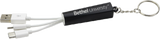 Bethel 3-in-1 Light-Up Charger Keychain