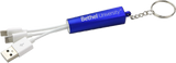 Bethel 3-in-1 Light-Up Charger Keychain