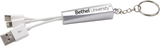 Bethel 3-in-1 Light-Up Charger Keychain