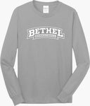 Gray Long Sleeve Sports Tees