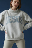 JESUS & GOD IS GOOD' Reversible Sweatshirt