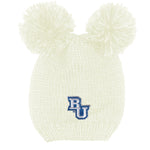 BU Leia Double Pom Pom Knit Hat