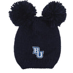 BU Leia Double Pom Pom Knit Hat