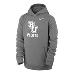 BU Pilots Youth Nike Club Fleece Hoodie