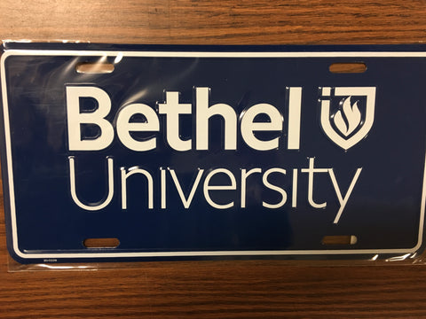Bethel University License Plate