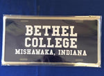 Bethel College License Plate
